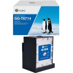Бункер G&G GG-T6714 (C13T671400 емкость для отработанных чернил) для Epson WorkForce Pro WF-C8190/C8610/C8690/C869R/C878R/C879R Series