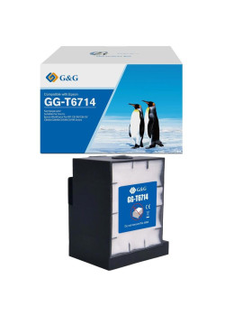 Бункер G&G GG-T6714 (C13T671400 емкость для отработанных чернил) для Epson WorkForce Pro WF-C8190/C8610/C8690/C869R/C878R/C879R Series
