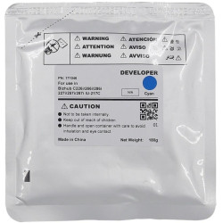 -/ Девелопер IU-217C-Developer для KONICA MINOLTA Bizhub C227i/C257i/C287i (CET) Cyan, 180г, 90000 стр.