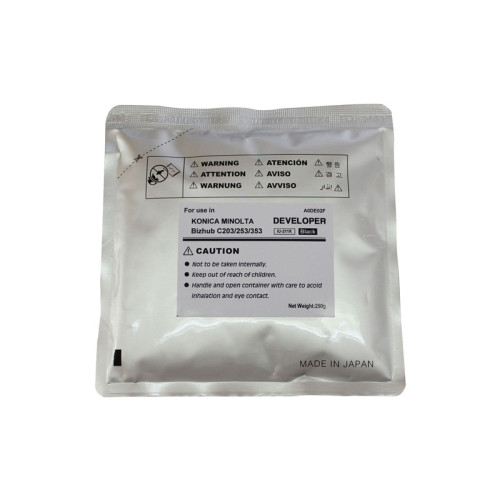 -/ Девелопер для KONICA MINOLTA Bizhub C200/C203/C253/C353 (CET) Black, 250г/пак, 100000 стр.