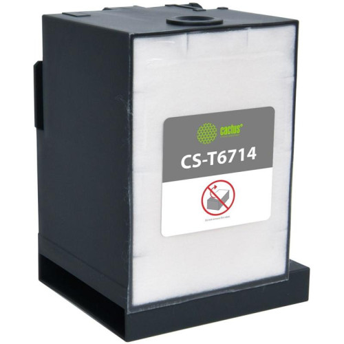 Бункер для отработанных чернил Cactus CS-T6714 (T6714), для Epson WF-C8190/C8610/C8690/C869R/C878R/C879R