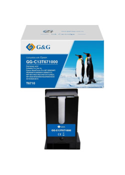 Бункер G&G GG-C13T671000 (C13T671000) для Epson WorkForce WF-5690DWF/5620DWF/5190DW/5110DW/5113