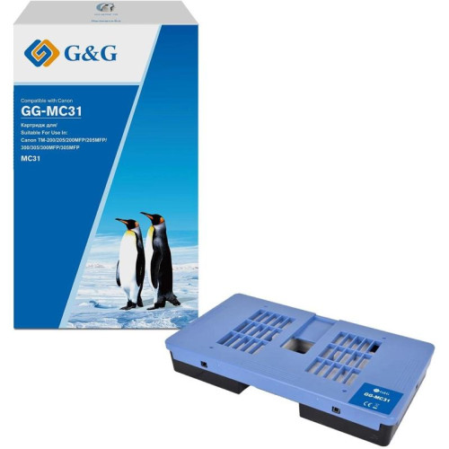Бункер G&G GG-MC31 (MC31) для Canon TM-200/205/200MFP/205MFP/300/305/300MFP/305MFP