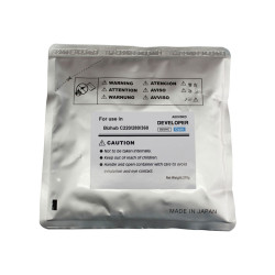 -/ Девелопер для KONICA MINOLTA Bizhub C220/C280/C360 (CET) Cyan, 210г/пак, 114000 стр.