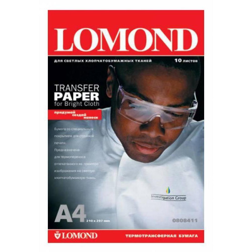 Термотрансфер Lomond 0808411, для струйной печати