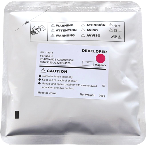 -/ Девелопер для CANON C3320/3325i/3330/3525i/3530i Magenta, 200г (CET) Для использования в блоках проявки FM1-B265.