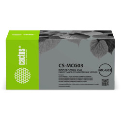 -/ Бункер Cactus CS-MCG03 (MC-G03 ёмкость для отработанных чернил) для Canon PIXMA MAXIFY GX3010/GX4010/GX3020/GX4020/GX4030/GX3040/GX4040/GX3050/GX4050/GX3060/GX4060/GX3070/GX4070/GX3080/GX4080/GX3090/GX3091/GX3092/GX4090/GX4091/GX4092