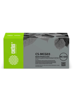 -/ Бункер Cactus CS-MCG03 (MC-G03 ёмкость для отработанных чернил) для Canon PIXMA MAXIFY GX3010/GX4010/GX3020/GX4020/GX4030/GX3040/GX4040/GX3050/GX4050/GX3060/GX4060/GX3070/GX4070/GX3080/GX4080/GX3090/GX3091/GX3092/GX4090/GX4091/GX4092