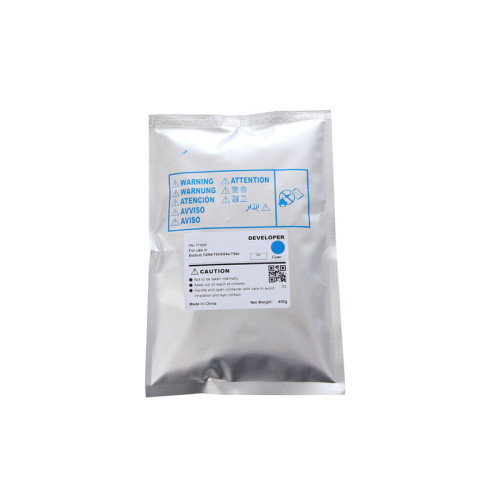 -/ Девелопер для KONICA MINOLTA Bizhub C654/C754/C654e/C754e (CET) Cyan, 400г, 155000 стр. Для использования в блоках IU-711C.