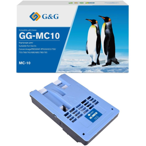 Бункер G&G GG-MC10 (MC-10 емкость для отработанных чернил) для Canon imagePROGRAF iPF650/655/750/755/760/765/680/685/780/785