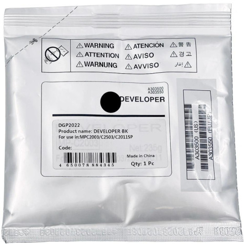 -/ Девелопер для RICOH MPC2003/3003/3503/4503/5503/6003 (CET) Black, 235г